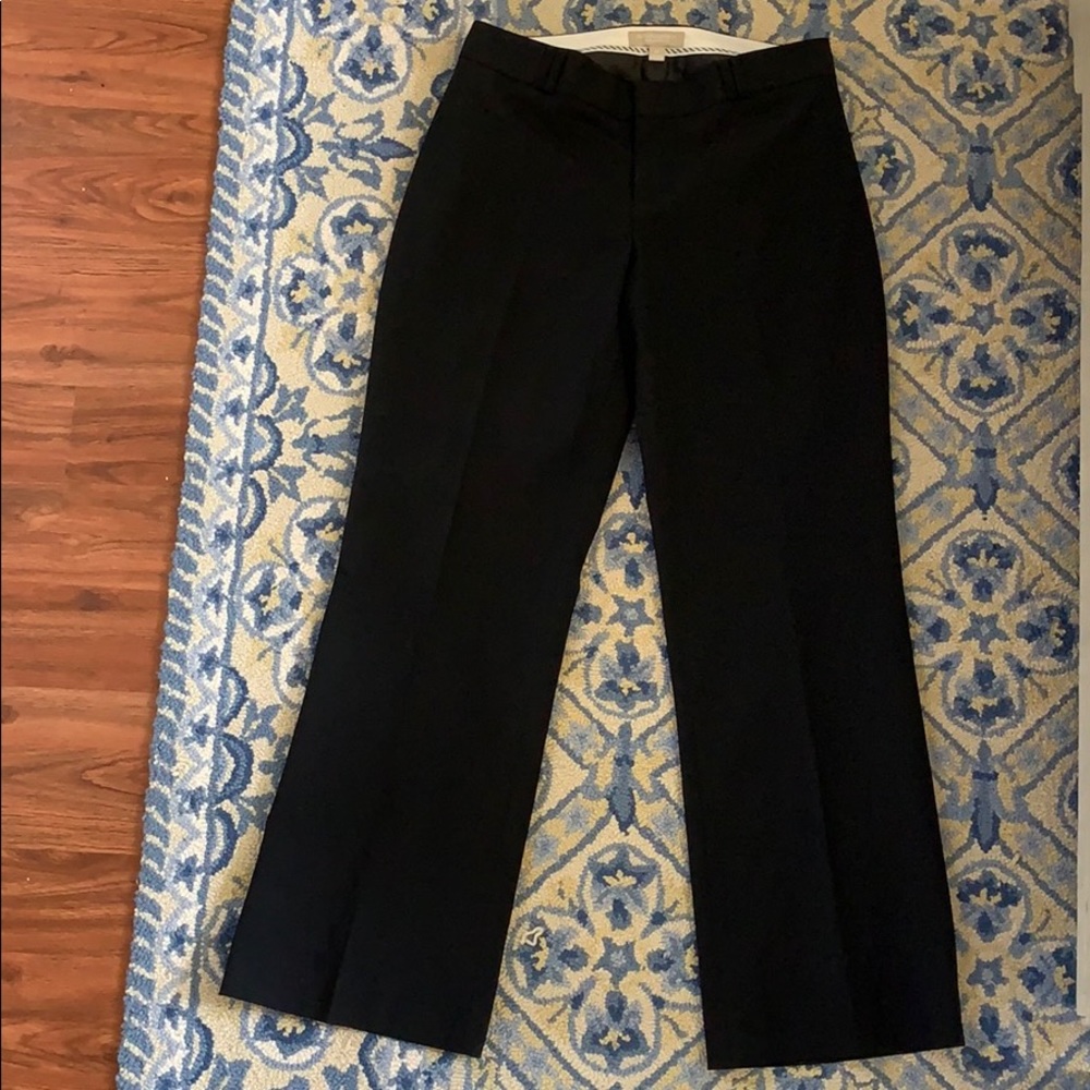 Banana Republic 95% Wool Dress Pants Size 8 Short Jackson Curvy Fit Preppy